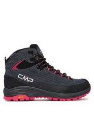 CMP Trekkingi Vertyx Mid Wmn Wp 3Q17286 Szary ciemny. Szare obuwie trekkingowe damskie CMP, ze skóry, bez zapięcia. Za 689.99 zł.