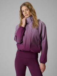 4F Kurtka przejściowa membrana 5000 damska - multikolor M. Brązowe kurtki damskie 4F, m, bez wzorów, z materiału, bez kaptura. W wyprzedaży za 239.99 zł.