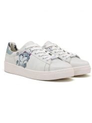 Goby Sneakersy w kolorze biało-szarym rozmiar: 39. Białe obuwie sportowe damskie Goby, bez zapięcia. Za 260.99 zł.