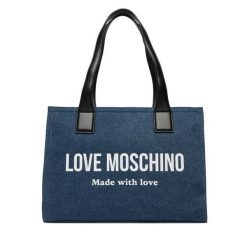 Torebka LOVE MOSCHINO. Niebieskie torebki klasyczne damskie Love Moschino, bez dodatków. Za 879.99 zł.
