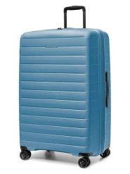 Puccini Walizka "Seoul" w kolorze niebieskim - 50 x 78 x 36 cm rozmiar: onesize. Niebieskie walizki Puccini, bez wzorów, z materiału. Za 327.87 zł.