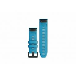 Silikonowy pasek do zegarka Garmin QuickFit 26. Niebieskie zegarki damskie GARMIN, metalowe. Za 244.50 zł.