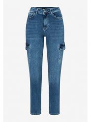 More & More Dżinsy - Slim fit - w kolorze niebieskim rozmiar: 36. Niebieskie jeansy damskie More & More. Za 118.84 zł.