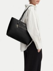 MEXX Torebka CEO-MEXX-S-010-10 Czarny. Czarne shopper bag Mexx, ze skóry, bez dodatków. Za 229.99 zł.