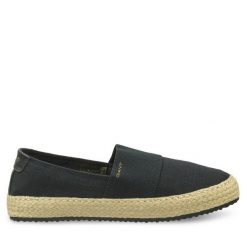 Espadryle Gant. Czarne espadryle damskie Gant, bez wzorów, bez obcasa. Za 189.99 zł.
