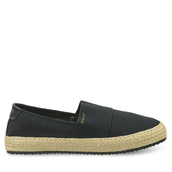 Espadryle Gant. Czarne espadryle damskie Gant, bez wzorów, bez obcasa. Za 189.99 zł.