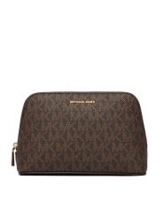 MICHAEL Michael Kors Kosmetyczka 32F5GJ6T5B Brązowy. Brązowe kosmetyczki damskie MICHAEL Michael Kors, ze skóry, bez dodatków. Za 339.99 zł.