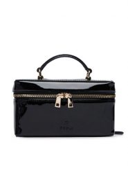 Furla Torebka Camelia Micro WE00780 BX0246 O6000 Czarny. Czarne kuferki damskie Furla, bez wzorów, z lakierowanej skóry, lakierowane, bez dodatków. Za 1,039.00 zł.