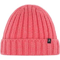 Czapka Eisbar Alea MÜ. Czerwone czapki damskie Eisbär, bez wzorów, z materiału. Za 219.90 zł.