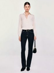 BIG STAR Koszula w kolorze jasnoróżowym rozmiar: XS. Różowe koszule damskie Big Star, xs, bez wzorów, retro, bez kołnierzyka, bez ramiączek. Za 109.99 zł.