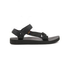 Sandały trekkingowe damskie Teva Original Universal. Brązowe sandały damskie Teva, bez wzorów, bez obcasa, bez zapięcia. Za 214.99 zł.
