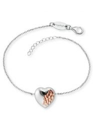 Engelsrufer Srebrna bransoletka "With Love" z elementem ozdobnym rozmiar: onesize. Szare bransoletki damskie Engelsrufer, srebrne. Za 187.52 zł.