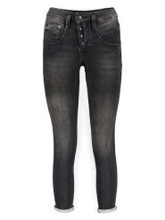Herrlicher Dżinsy - Skinny fit - w kolorze czarnym rozmiar: W24. Czarne jeansy damskie Herrlicher. Za 92.21 zł.