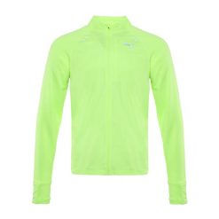 Kurtka do biegania damska PUMA Run Gridfleece. Zielone kurtki damskie Puma, m, bez wzorów, bez kaptura. Za 289.99 zł.