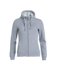Clique Basic Hoody Full Zip Women – bluza z kapturem szary melanż – grey melange. Szare bluzy damskie CLIQUE, xl, bez wzorów, z bawełny, z kapturem. Za 187.61 zł.