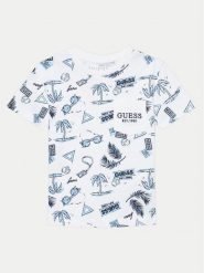 Guess T-Shirt N5GI02 K8HM4 Kolorowy Regular Fit. T-shirty i koszulki chłopięce Guess, z aplikacjami, z bawełny, bez kołnierzyka, bez ramiączek. Za 69.99 zł.