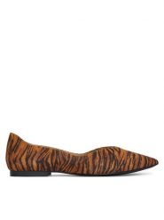 Caprice Baleriny 9-22110-42 Pomarańczowy. Brązowe balerinki damskie Caprice, bez wzorów, ze skóry. Za 246.99 zł.