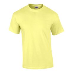 Ultra Bawełniana Koszulka Unisex Dla Dorosłych. Niebieskie bluzki damskie GILDAN, xl, bez wzorów, z bawełny, bez kołnierzyka, bez ramiączek. Za 38.99 zł.
