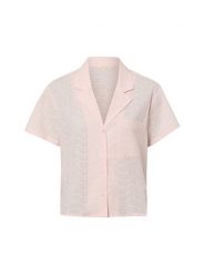 Marie Lund Damska koszula od piżamy Kobiety Bawełna (100%) różowy wypukły wzór tkaniny, XS. Czerwone koszule damskie Marie Lund, xs, bez wzorów, z bawełny, bez kołnierzyka, bez ramiączek. Za 209.95 zł.