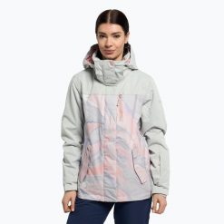 Kurtka narciarska damska Roxy Jetty. Czerwone kurtki damskie Roxy, na zimę, xl, bez wzorów, z poliesteru, bez kaptura. Za 470.00 zł.