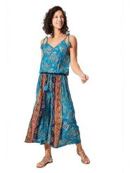 Ipanima Kombinezon w kolorze niebieskim rozmiar: 34-40. Niebieskie kombinezony damskie Ipanima, bez wzorów, bez kołnierzyka, bez ramiączek. Za 100.99 zł.