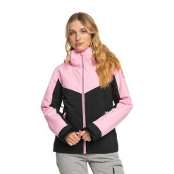 Kurtka snowboardowa damska ROXY Free Jet Block. Czerwone kurtki damskie Roxy, na zimę, xs, bez wzorów, bez kaptura. W wyprzedaży za 546.80 zł.