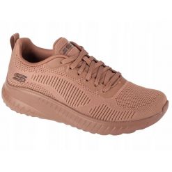 Buty na co dzień damskie SKECHERS BOBS SQUAD CHAOS - FACE OFF lekkie. Czarne obuwie sportowe damskie Skechers, bez zapięcia, do biegania. Za 249.00 zł.