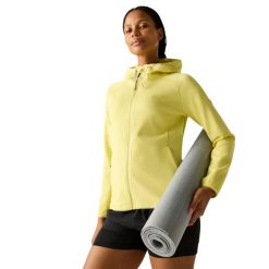 Bluza Polarowa Damska Nayna. Żółte bluzy damskie Regatta, xl, bez wzorów, z materiału, z kapturem. Za 343.99 zł.