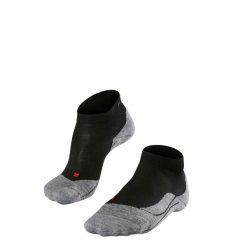 Skarpety damskie Falke RU4. Białe skarpetki damskie Falke, bez wzorów, z materiału. Za 133.50 zł.