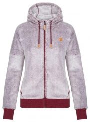 Damska bluza Loap Chara różowa. Czerwone bluzy damskie Scarpa, na zimę, s, z aplikacjami, z polaru, bez kaptura. Za 95.24 zł.