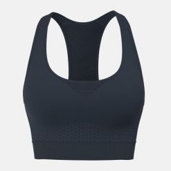 FLEX SEAMLESS damski biustonosz sportowy. Niebieskie biustonosze sportowe damskie Head, bez wzorów. Za 260.00 zł.