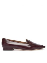 LAUREN RALPH LAUREN Lordsy Audri 802P16900003 Bordowy. Czerwone półbuty damskie Lauren Ralph Lauren, bez wzorów, ze skóry, bez obcasa, bez zapięcia. Za 859.99 zł.