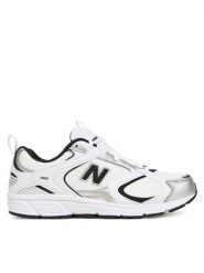 New Balance Sneakersy ML408WB Biały. Białe obuwie sportowe damskie New Balance, ze skóry, bez zapięcia. Za 339.99 zł.