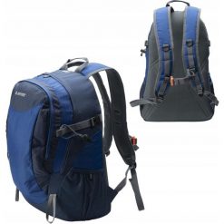 Trekkingowy plecak turystyczny Hi-Tec Murray. Niebieskie plecaki Hi-tec, bez wzorów. Za 193.63 zł.
