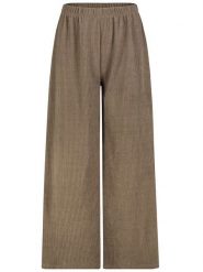 Sublevel Spodnie w kolorze szarobrązowym rozmiar: M/L. Brązowe spodnie materiałowe damskie Sublevel, bez wzorów, z materiału. Za 101.95 zł.