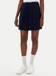 Lacoste Spódnica plisowana JF1403 Granatowy Regular Fit. Niebieskie spódnice damskie Lacoste, xs, bez wzorów, z syntetyku. Za 729.99 zł.