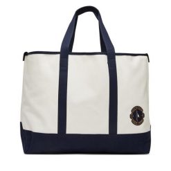 Torebka Tommy Hilfiger. Białe shopper bag Tommy Hilfiger, bez wzorów, bez dodatków. Za 339.99 zł.