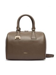 Furla Torebka Olivia M Boston WB02148 A.0023 4903S Beżowy ciemny. Brązowe kuferki damskie Furla, bez wzorów, ze skóry, bez dodatków. Za 1,709.00 zł.