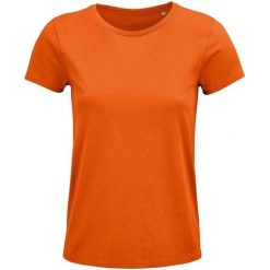Koszulka Damska/pań Crusader. Brązowe bluzki damskie SOL'S, m, bez wzorów, sportowe, bez kołnierzyka, bez ramiączek. Za 37.99 zł.