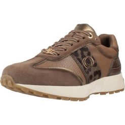Buty CARMELA 162702C Brązowy. Brązowe obuwie trekkingowe damskie Carmela, z tkaniny, bez zapięcia. Za 352.05 zł.