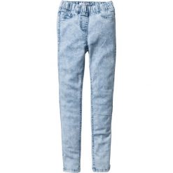 Jegginsy bonprix jasnoniebieski. Jeansy dziewczęce marki FOUGANZA. Za 59.99 zł.