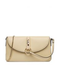 LOVE MOSCHINO Torebka JC4020PP1PLI0129 Beżowy. Brązowe listonoszki damskie Love Moschino, bez wzorów, ze skóry, bez dodatków. Za 859.99 zł.