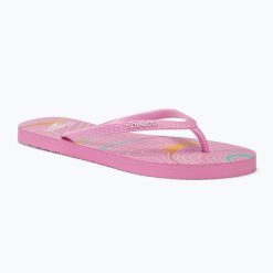 Japonki damskie Speedo Flip Flop. Czerwone klapki damskie Speedo, bez wzorów, bez obcasa, bez zapięcia. Za 73.99 zł.