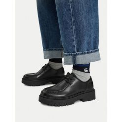 Półbuty G-Star. Czarne półbuty damskie G-Star, bez wzorów, bez obcasa, na płaskiej podeszwie, bez zapięcia. Za 279.99 zł.