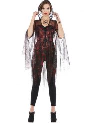 Rubie`s Kurtka kostiumowa w kolorze czarno-czerwonym rozmiar: 40/42. Czarne kurtki damskie s, bez wzorów, bez kaptura. Za 48.39 zł.