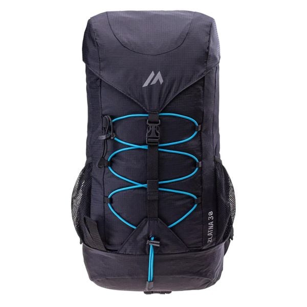 Torba turystyczna Martes Zlatna 30 L. Czarne torby sportowe MARTES, bez wzorów, z materiału. Za 93.99 zł.