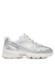 New Balance Sneakersy U5303IR Srebrny. Szare obuwie sportowe damskie New Balance, ze skóry, bez zapięcia. Za 529.99 zł.