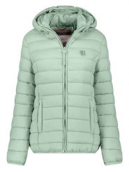 Geographical Norway Kurtka pikowana w kolorze zielonym rozmiar: S. Zielone kurtki damskie Geographical Norway, s, bez wzorów, bez kaptura. Za 158.10 zł.