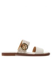 MICHAEL Michael Kors Klapki Vera Sandal 40S4VEFS1B Écru. Klapki damskie MICHAEL Michael Kors, bez wzorów, ze skóry, bez obcasa, bez zapięcia. Za 449.99 zł.