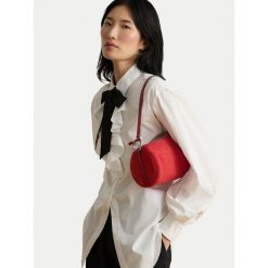 Torebka LAUREN RALPH LAUREN. Czerwone torebki klasyczne damskie Lauren Ralph Lauren, bez dodatków. Za 1,299.00 zł.